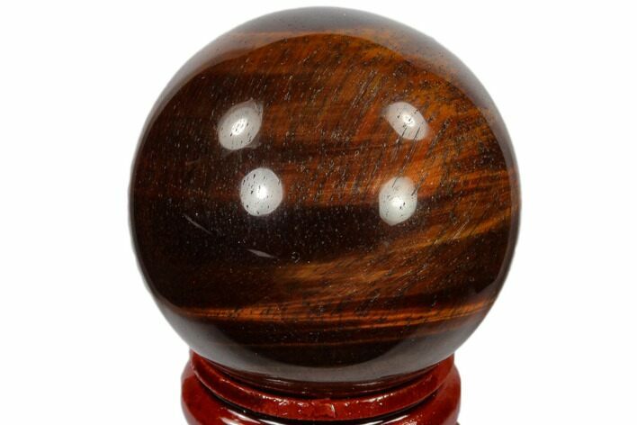 Polished Red Tiger's Eye Sphere - South Africa #116078